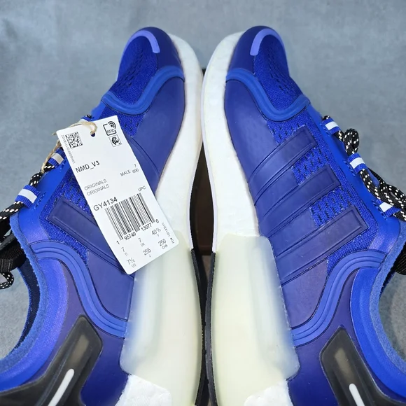Adidas NMD V3 Men's7.5 WOMEN'S 8.5 Blue Running Shoes SNEAKERS NEW NO BOX** - Picture 5 of 7